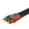 iCAN Premium 3RCA High Definition TV Component Video Cable - 12 ft.