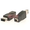 iCAN Firewire (1394) 6-pin Male/4-pin Female Adapter (ADP 1394-6M4F)