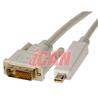 iCAN Mini DisplayPort Male to DVI Male 32AWG Cable (Gold) - 6ft.(Open Box)