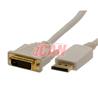 Câble vidéo haut de gamme iCAN Displayport mâle vers DVI-D mâle - 6 pi