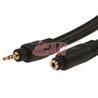 iCAN PREMIUM 3.5mm Stereo M/F 22AWG Extension Cable - 10 ft.(Open Box)