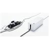 BLUELOUNGE Cablebox Cable & SurgePrt Organizer, White (CB-01-WH)