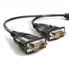 StarTech 2 Port USB to RS-232 Serial DB9 Adapter Cable (ICUSB232C2)