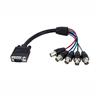 STARTECH Coax HD15 VGA to 5 BNC RGBHV Monitor Cable M/F - 1 ft