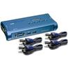 TRENDNET (TK-407K) 4-Port USB KVM Switch