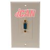 iCAN High Quality SVGA F/F Coupler Decora Type Wall-plate