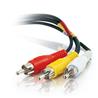 C2G Value Series Composite Video + Stereo Audio Cable - 50 ft. (40451)