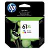 HP 61XL Tri-colour High Yield Original Ink Cartridge