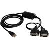 STARTECH 2-Port FTDI USB to Serial RS232 Adapter Cable