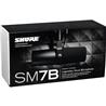 SHURE SM7B Cardioid Dynamic Vocal Microphone, Black