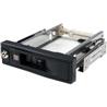 StarTech 5.25" Trayless Hot Swap Mobile Rack for 3.5" Hard Drive (HSB100SATBK)