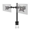 SIIG Articulating Dual Monitor Desk Mount | 13" - 27", up to 22 lbs