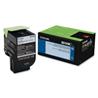 LEXMARK 801HK Black High Yield Return Program Toner Cartridge