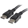 STARTECH DisplayPort Cable with Latches - M/M (Black) - 6 ft.