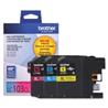 BROTHER LC103 XL Tri-Color Ink Cartridge (LC1033PKS)