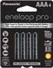 PANASONIC Eneloop PRO AAA 950mAh NiMH Rechargeable Battery 4 Pack