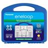 PANASONIC Eneloop Smart Charger Kit with 8-AA, 2AAA, 2-C, 2-D Adapters