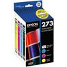 EPSON 273 Photo Black and Color Ink Cartridge Value Pack (T273520-S)