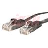 iCAN Networking LAN Cat6 32AWG Flat Cable, 5ft (C6EFB-005BLK)