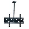 TygerClaw Tilt Ceiling Mount (CLCD103BLK) Designed for Most 36" to 60" Flat-Panel TVs up to 176lbs/80kgs | Black Color | with t