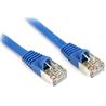 StarTech Snagless Shielded RJ45 F/UTP Cat 5e Patch Cable (Blue) - 50 ft. (S45PATCH50BL)