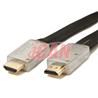 iCAN Premium Under-Carpet Flat HDMI 2.0 UltraHD 3D 4K LAN Cable, 15 ft