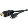 C2G High Speed HDMI to HDMI Micro Cable with Ethernet (Black) - 4.9 ft