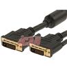 ICAN 28AWG DVI to DVI (DVI-D) Digital Dual Link 24-pin M/M - 25 ft.