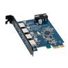 ORICO USB 3.0 PCI-E Express Card w/ 4 USB 3.0 Ports(Open Box)