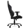 AKRacing Nitro Series Gaming Chair, Black & White(Open Box)