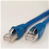 iCAN Premium 10Gigabit Computer Cable - 75FT STP SHIELDED  CAT6A FT4 High Speed Network Patch Cord (DARK BLUE)(C6ASB-075BLU)