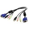 STARTECH (USBVGA4N1A6) 4-in-1 USB VGA KVM Switch Cable - 6ft.