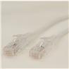 iCAN Super Slim Premium Cat6 Gigabit LAN Patch Cable, White, 3ft