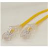 iCAN Super Slim Premium Cat6 Gigabit LAN Patch Cable, Yellow, 1ft(Open Box)