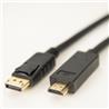 iCAN Premium Displayport 1.2 - HDMI 2.0 4K x 2K Ultra HDMI Cable, 3ft(Open Box)