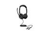 Jabra Evolve2 50 USB-C/A, stéréo UC, sans Bluetooth