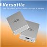 1TB, NVME x 1, USB-C 3.2 Gen 2 10Gb/s bus-powered mini-sized, rugged,