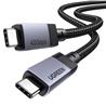 Câble UGREEN USB4 Gen 3 240 W max Gris sidéral 1 m