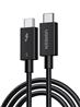 UGREEN L703 ThunderboltTM  5  Cable 5A Max  Black 1m