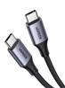 Câble de charge rapide UGREEN USB-C vers USB-C PD 5 A max. Gris sidéral 2 m