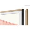 SAMSUNG 75" "The Frame" Customizable Basic Bezel - Teak