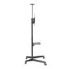 Brateck Versatile & Compact Steel TV Cart (Black)(Open Box)