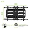 KANTO PDX650 Full Motion TV Mount for 37" - 75" TVs