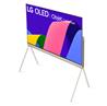 LG 55" Objet Collection Posé 4K OLED TV, 55LX1QPUA, α9 Gen5 AI Processor, Art Gallery Lifestyle TV, Stand Included