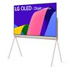 LG 55" Objet Collection Posé 4K OLED TV, 55LX1QPUA, α9 Gen5 AI Processor, Art Gallery Lifestyle TV, Stand Included