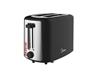 Midea 2-Slice Bread Toaster w/Dual Browning Controls & Crumb Tray, Blk(Open Box)