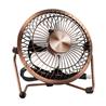 iCAN ATC-401A 4" Retro Air USB Mini Desk Fan - Bronze