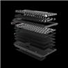 Clavier en aluminium 6063 75% Luminkey 75V2 Tri-Mode, Espace mort gris(Open Box)