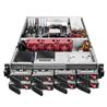Châssis de stockage en rack SILVERSTONE 2U à 8 baies pour disques durs/SSD 2,5"/3,5"