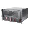 Châssis de montage en rack 6U à 12 baies Silverstone RM61-312 équipé d'une compatibilité double alimentation, d'un support d...